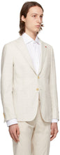 Isaia Beige Capri Blazer