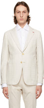 Isaia Beige Capri Blazer - Isaia Beige Capri Blazer - 이사이아 베이지 카프리 블레이저