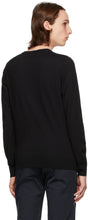 Isaia Black Merino Sweater