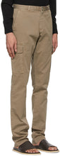 Isaia Brown Slim Cargo Pants