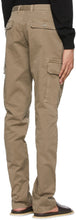 Isaia Brown Slim Cargo Pants