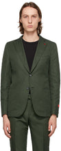 Isaia Green Capri Blazer - Isaia Green Capri Blazer - 이사이아 그린 카프리 블레이저