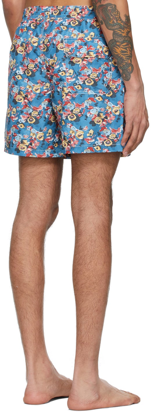Isaia Multicolor Floral Swimsuit