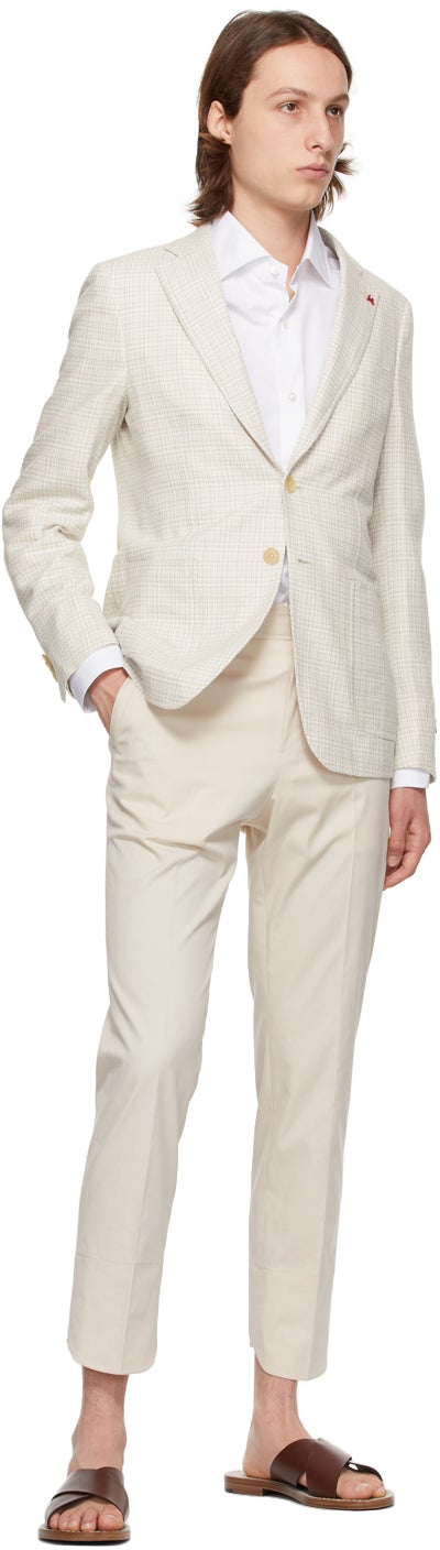 Isaia White Dress Shirt