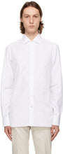 Isaia White Dress Shirt - Chemise habillée blanche isaia - 이사이아 화이트 드레스 셔츠