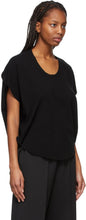 Issey Miyake Black A-POC Oval AP T-Shirt