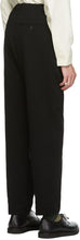 Issey Miyake Men Black Wool Trousers