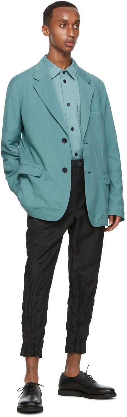 Issey Miyake Men Blue DFC-H Blazer