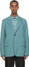 Issey Miyake Men Blue DFC-H Blazer - Issey Miyake Hommes Blue DFC-H Blazer - issey miyake 남자 블루 DFC-H 블레이저