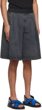 JERIH Black Detachable Shorts