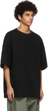 JERIH Black Detachable Sleeves Sweatshirt