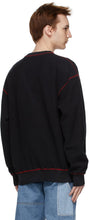 JW Anderson Black Inside-Out Contrast Sweatshirt