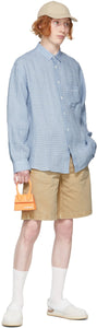 Jacquemus Beige Denim 'Le Short De Nimes' Shorts