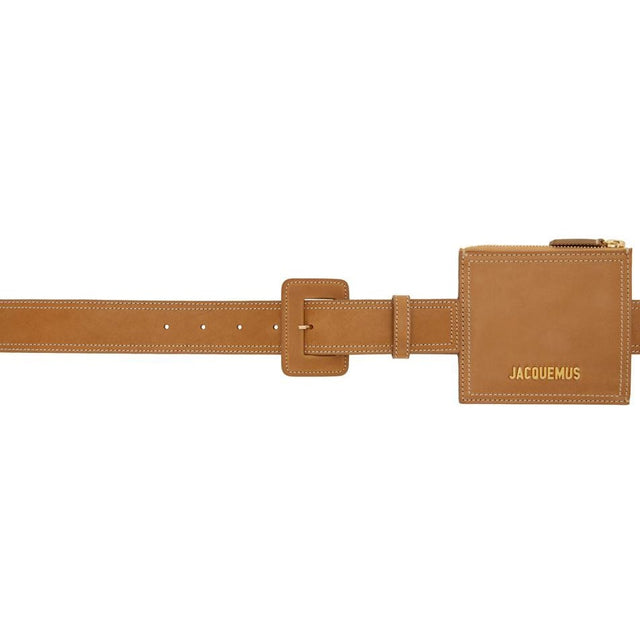 Jacquemus Beige 'La Ceinture CarrÃ©e' Belt - Ceinture Jacqueumus Beige 'La Ceinture Carré E' - Jacquemus 베이지의 'La Ceinture Carré É'벨트