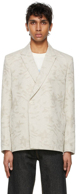 Jacquemus Beige 'La Veste Moulin' Blazer - Jacqueumus Beige 'La Veste Moulin' Blazer - JacqueMus 베이지의 La Veste Moulin '블레이저
