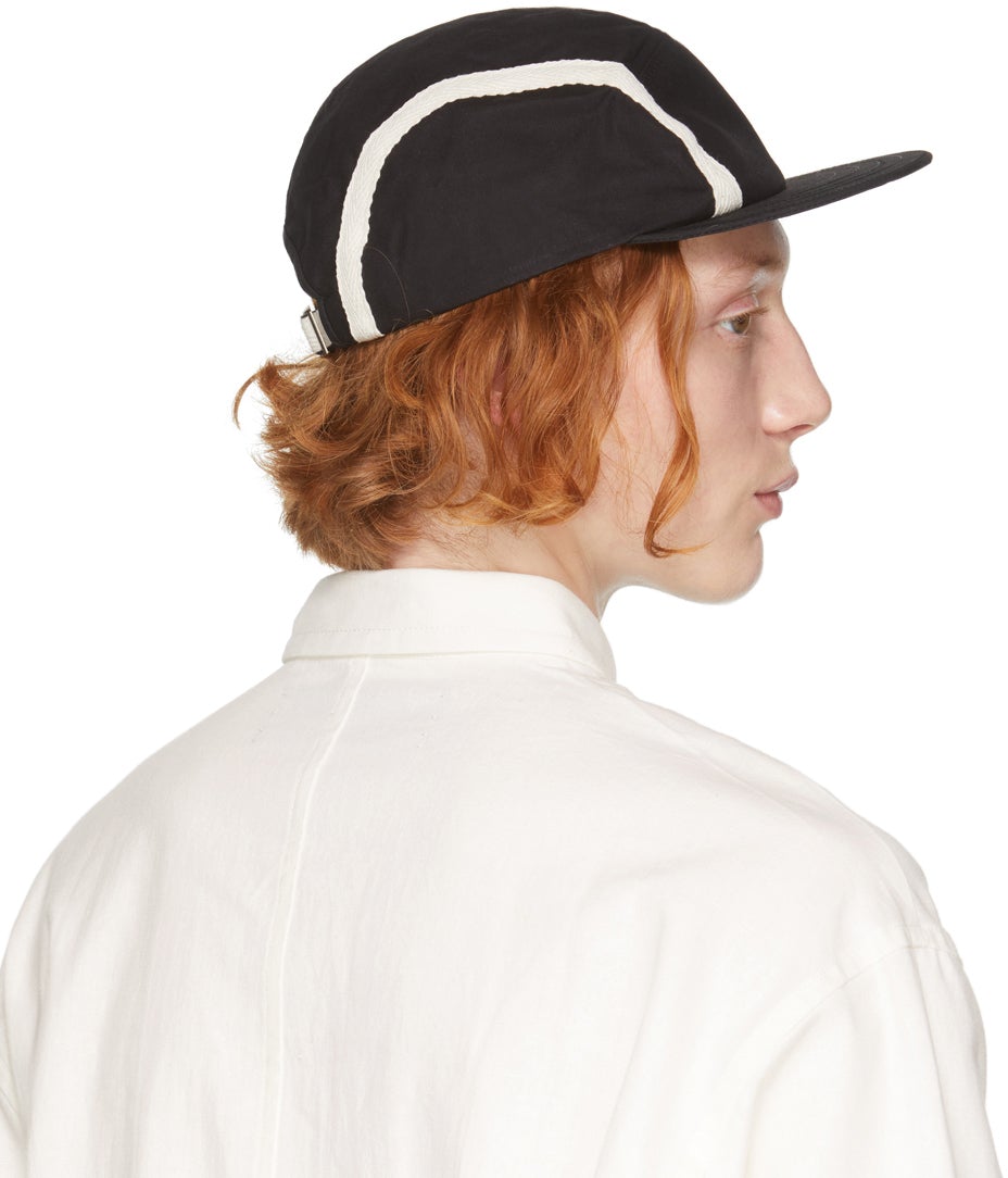 Jacquemus Black 'La Casquette Grain' Cap