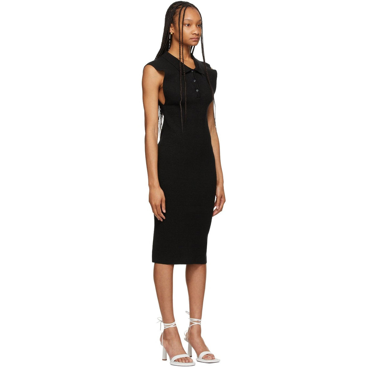 Jacquemus Black 'La Robe Santon' Dress