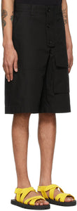 Jacquemus Black 'Le Short Laurier' Shorts