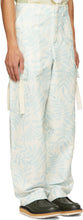 Jacquemus Blue 'Le Pantalon Alzu' Cargo Pants