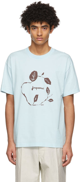 Jacquemus Blue 'Le T-Shirt Jean' T-Shirt - T-shirt Jacquemus Blue 'Le T-shirt Jean' - JacqueMus Blue 'Le T-Shirt Jean'티셔츠
