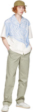 Jacquemus Blue Print 'La Chemise Jean' Short Sleeve Shirt