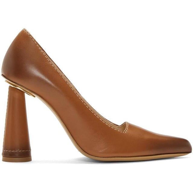 Jacquemus Brown 'Les Chaussuers Leon' Heels