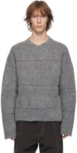 Jacquemus Grey 'La Maille Albi' Sweater - Jacqueumus Grey 'La Maille Albi' Pull ' - JacqueMus 그레이 '라 메일러 알비'스웨터