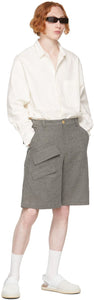 Jacquemus Grey 'Le Short Colza' Shorts