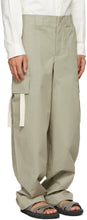 Jacquemus Khaki 'Le Pantalon Alzu' Cargo Pants