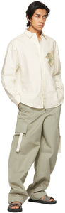 Jacquemus Khaki 'Le Pantalon Alzu' Cargo Pants