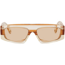 Jacquemus Orange 'Les Lunettes Yauco' Flat Top Sunglasses - Jacqueumus orange 'Les Lunettes Yauco' Plat Top Lunettes de soleil - JacqueMus 오렌지의 Les Lunettes Yauco 'Flat Top Sunglasses