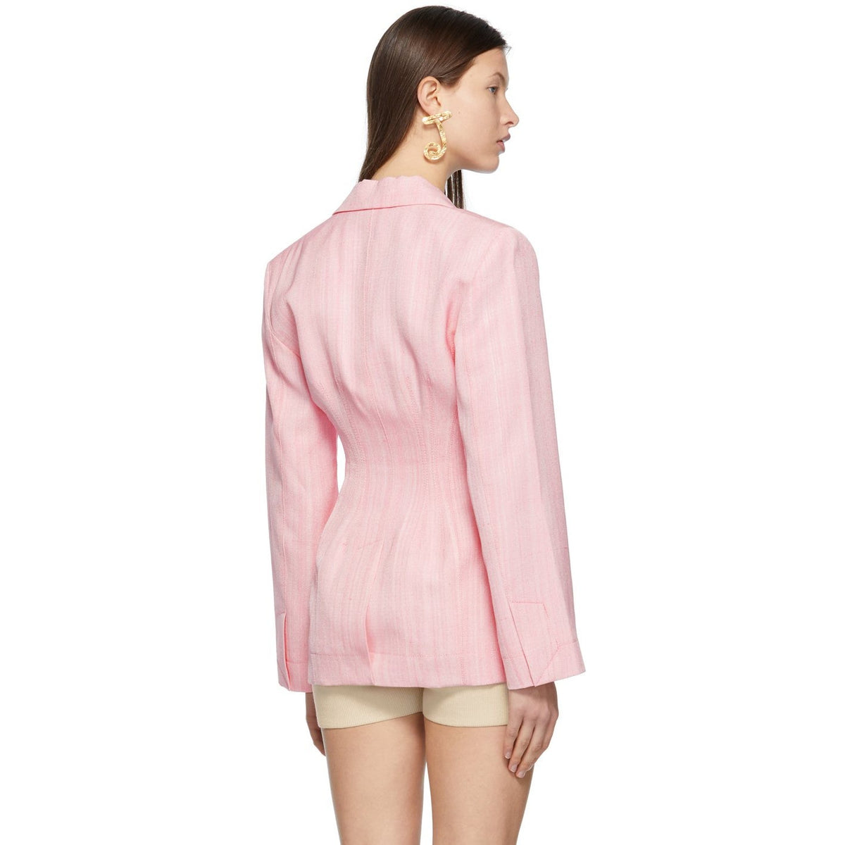 Jacquemus Pink 'La Veste Novio' Blazer