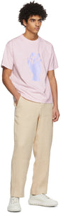 Jacquemus Pink 'Le T-Shirt Bouquet' T-Shirt