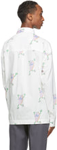 Jacquemus Reversible White Flip Flop Print 'La Chemise Jacques' Shirt