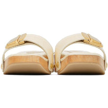 Jacquemus SSENSE Exclusive Beige Croc 'Les Tatanes' Sandals