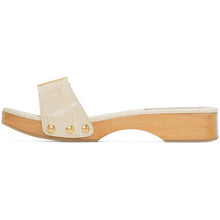 Jacquemus SSENSE Exclusive Beige Croc 'Les Tatanes' Sandals