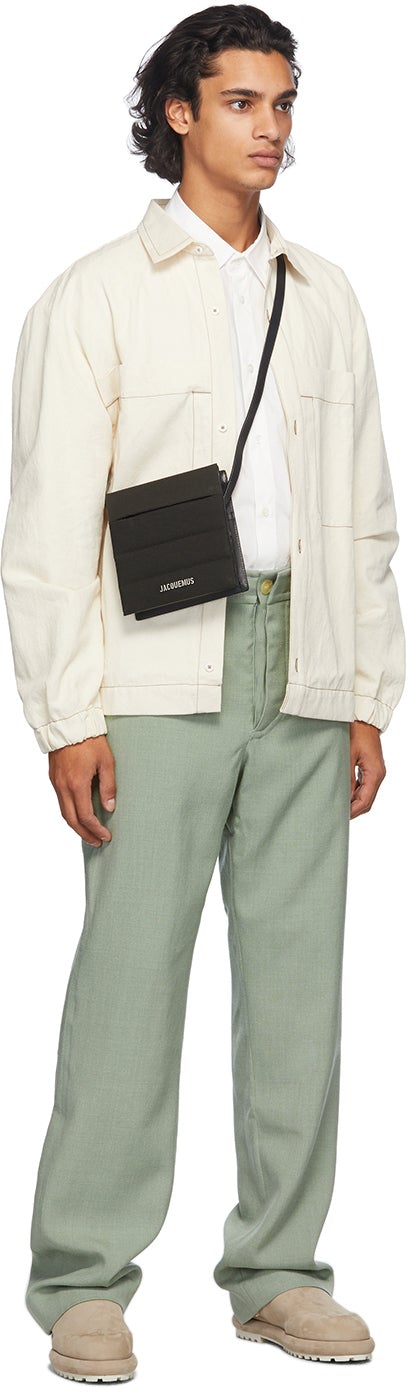 Jacquemus White Egg Print 'La Chemise Baou' Shirt