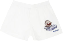 Jacquemus White 'Le CaleÃ§on' Boxers - Jacqueumus White 'Le Calepara' Boxers - jacquemus 화이트 '르 caleÃ§on'권투 선수