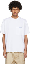 Jacquemus White 'Le T-Shirt Citrons' T-Shirt - T-shirt Jacquemus White 'Le T-shirt Citrons' - Jacquemus 화이트 '르 T 셔츠 Citrons'티셔츠