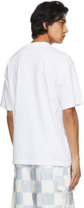 Jacquemus White 'Le T-Shirt Fraises' T-Shirt