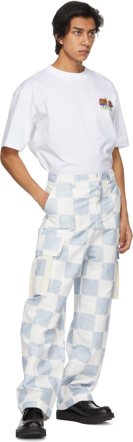 Jacquemus White 'Le T-Shirt Fraises' T-Shirt