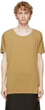 Jan-Jan Van Essche Khaki Regular Fit 66 T-Shirt - Jan-Jan Van Van Essche Khaki Fit 66 T-shirt - Jan-Jan Van Van Essche Khaki 정기적 인 적합 66 티셔츠