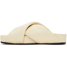 Jil Sander Beige Oversize Wrapped Sandals