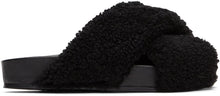 Jil Sander Black Fuzzy Sandals - Jil Sander Sandales floues noires - JIL 샌더 블랙 퍼지 샌들