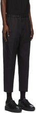 Jil Sander Black Gabardine Cropped Trousers