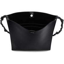 Jil Sander Black Large Tangle Shoulder Bag - Jil Sander Noir Grand sac à bandoulière en tangle - 길 샌더 블랙 큰 얽힌 어깨 가방