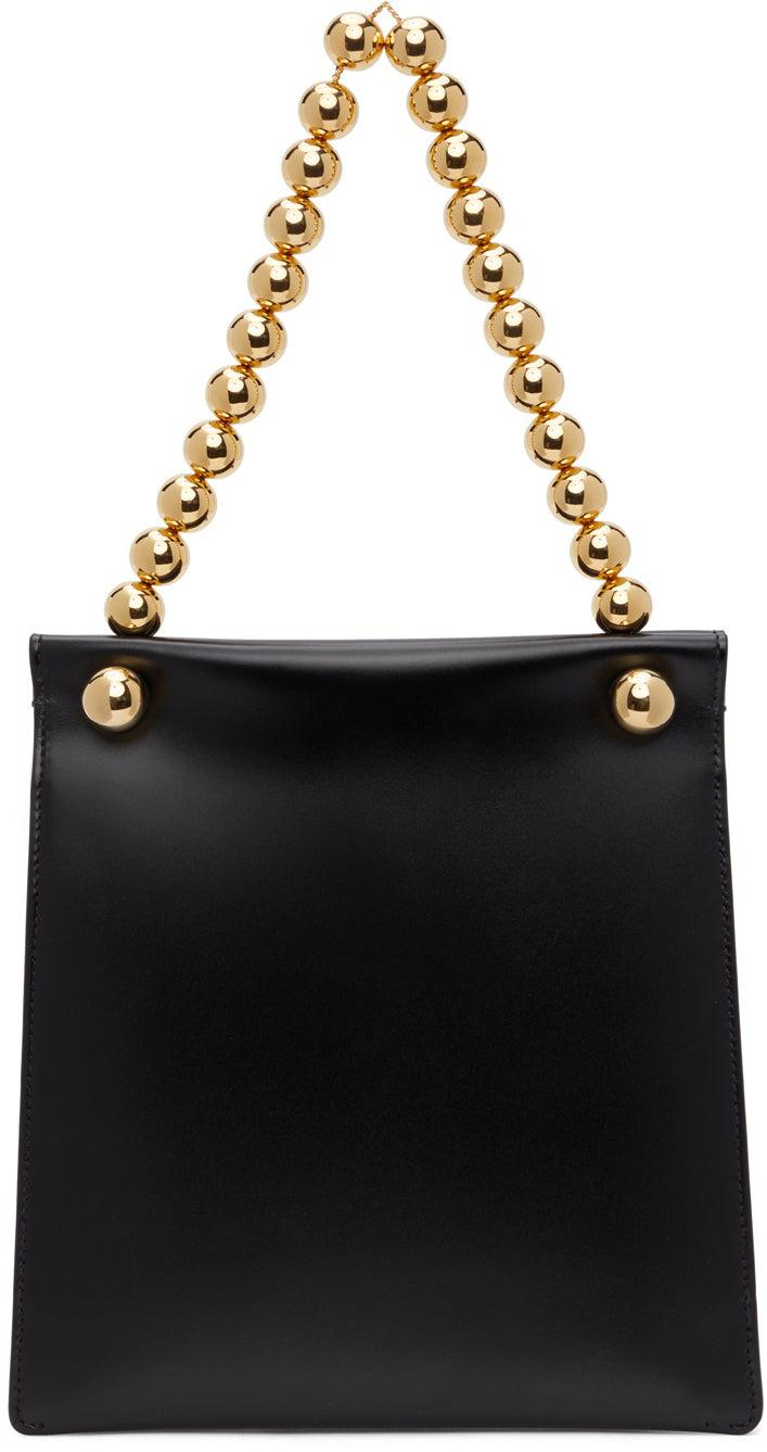 Jil Sander Black Medium Sphere Chain Bag – BlackSkinny