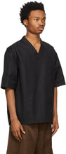 Jil Sander Black Outer Short Sleeve Shirt
