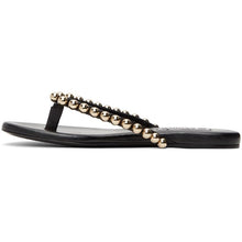 Jil Sander Black Pearl Sandals