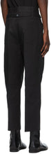 Jil Sander Black PiquÃ© Cropped Structured Trousers